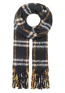 ONLY Women's ONLVIVIAN Life Scarf Acc szalik, Buckthorn Brown/Checks:Check, ONE Size, Buckthorn Brown/Checks:CHECK, jeden rozmiar - Apaszki i szaliki damskie - miniaturka - grafika 1