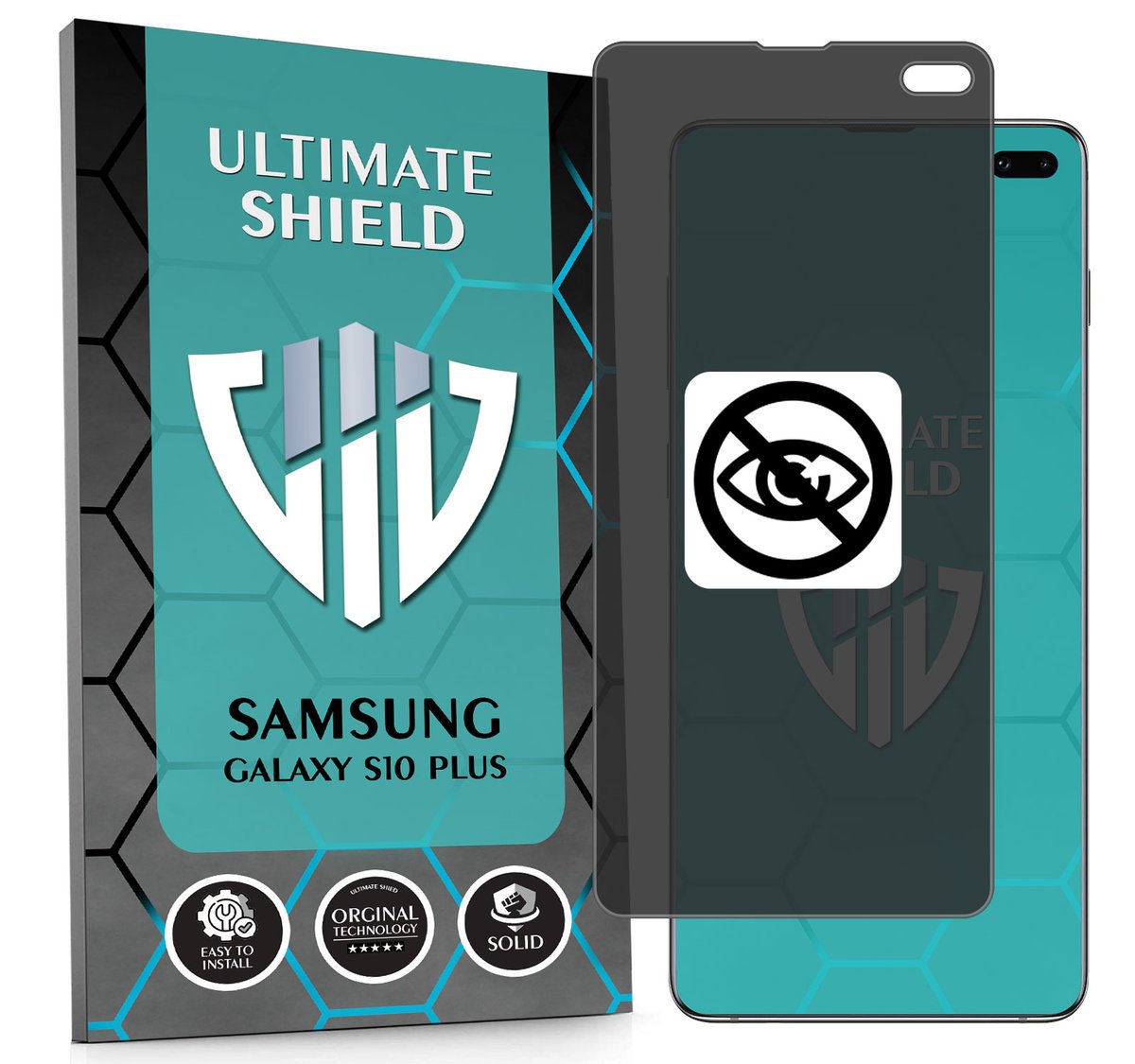 FOLIA 5D ANTYSZPIEGOWSKA DO SAMSUNG GALAXY S10 PLUS HYDROŻELOWA MATOWA