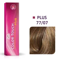 Farby do włosów i szampony koloryzujące - Wella Color Touch Plus Intensywny Krem Tonujacy 77/07 Naturalnie brązowy średni blond 60ml ! Szybka dosta 8005610528465 - miniaturka - grafika 1