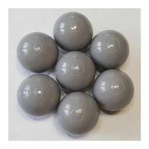 Kulki do basenu suchego Piłeczki Piłki 50x 7cm CE - Jasne szare - Piłki dla dzieci - miniaturka - grafika 1