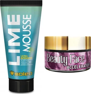 Soleo Soleo Lime Mousse + Słoiczek Beauty Face - Balsamy i kremy do opalania - miniaturka - grafika 1