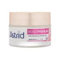 Kremy do twarzy - Astrid Rose Premium Firming & Replumping Day Cream SPF15 krem do twarzy na dzień 50 ml dla kobiet - miniaturka - grafika 1
