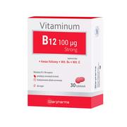 Witaminy i minerały - Starpharma Vitaminum B12 100 g Strong 30 kapsułek - miniaturka - grafika 1