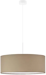 Żyrandol do jadalni nad stół SINTRA fi - 60 cm - kolor beżowy - Lampy sufitowe - miniaturka - grafika 1