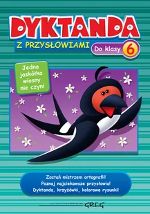 Greg Dyktanda z przysłowiami do klasy 6 - Joanna Zawadzka - Materiały pomocnicze dla uczniów - miniaturka - grafika 1