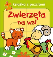 Książki edukacyjne - Zwierzęta na wsi. Książka z puzzlami - miniaturka - grafika 1