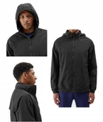 Kurtki męskie - Męska kurtka przeciwdeszczowa 4F SS24 TJACM146 20S czarny XL - miniaturka - grafika 1