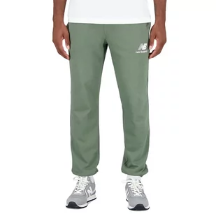 Spodnie New Balance MP31539DON - zielone - Spodnie sportowe męskie - miniaturka - grafika 1