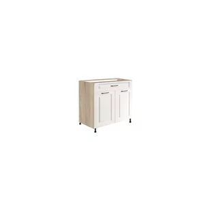 Szafka Dolna Stojąca 1 Szuflada 2 Drzwi 80 cm SM-6D Smart Fadome Dąb Sonoma, Basic, h 10cm - Szafki kuchenne - miniaturka - grafika 1