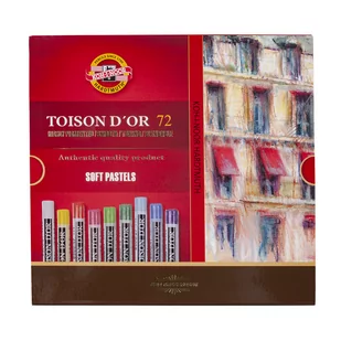 Koh-I-Noor Pastele suche Toison DOr 72 sztuki - Kredki, ołówki, pastele i pisaki - miniaturka - grafika 2