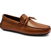 Mokasyny męskie - BOSS BLACK Skórzane mokasyny Noel_Mocc_ltlc - miniaturka - grafika 1