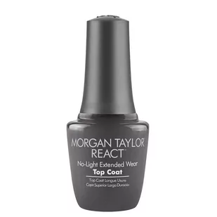Gelish Top coat REACT TOP COAT lakier nawierzchniowy przedłużający trwałość manicure EXTENDED WEAR TOP COAT Make It Last 15.0 ml - Lakiery do paznokci - miniaturka - grafika 1