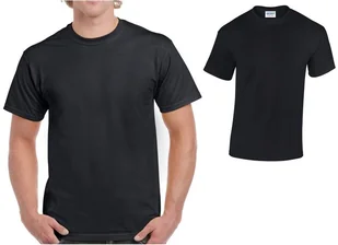 T-shirt koszulka Męska BAWEŁNA HEAVY Gildan 5000 CZARNA L - Koszulki męskie T-shirt koszulka Męska BAWEŁNA HEAVY Gildan 5000 CZARNA L - Koszulki męskie - miniaturka - grafika 1
