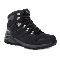 Buty trekkingowe damskie - Buty trekkingowe damskie Jack Wolfskin Refugio Texapore Mid - miniaturka - grafika 1