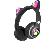 Zabawki kreatywne - Słuchawki bezprzewodowe FREEMOTION B585 LED Czarny - miniaturka - grafika 1