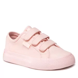 Buty dla dziewczynek - Tenisówki DC - Manual V ADGS300113 Light Pink (Ltp) - grafika 1