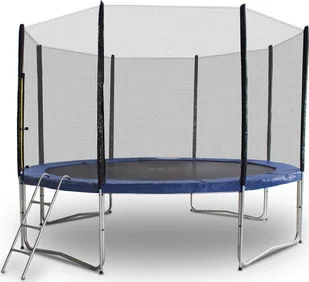 Trampolina ogrodowa Bituxx M16528 z siatką zewnętrzną 10 FT 305 cm - Trampoliny - miniaturka - grafika 1