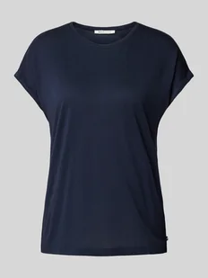 T-shirt o luźnym kroju z lejącej wiskozy - Koszulki i topy damskie - miniaturka - grafika 1