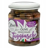 Pasztet i przetwory mięsne - Oliwki Taggiasche w zalewie z oliwą 200g - Citres - miniaturka - grafika 1