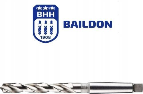 Baildon Wiertło do metalu DIN 345 RN NWKc 24,5 mm, HSS S, 281-160 mm chwyt MK3