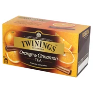 Herbata - Twinings Czarna herbata z cynamonem i aromatem pomarańczy 50 g (25 torebek) - miniaturka - grafika 1