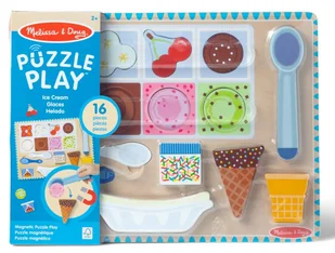 Drewniane puzzle magnetyczne lody 31006 Melissa&Doug - Puzzle - miniaturka - grafika 1