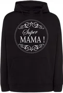Bluzy męskie - Prezent Bluza z nadrukiem Super MAMA r.XXL - miniaturka - grafika 1