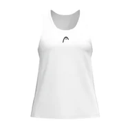 Koszulki i topy damskie - Dziewczęca koszulka Head CLUB 25 Tank Top Girls WH 152 cm - miniaturka - grafika 1