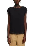 Koszulki i topy damskie - ESPRIT Collection T-shirt damski, 001/Black, XXL - miniaturka - grafika 1