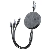 Kable USB - Baseus Fabric rozwijany kabel 35-120cm CAMLT-BYG1 1573-74475_20190520155811 - miniaturka - grafika 1