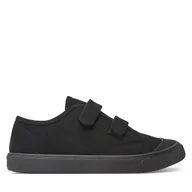 Buty dla dziewczynek - Trampki DeeZee CEO-CSS20535-03 Czarny - miniaturka - grafika 1