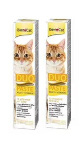 GIMBORN Gim Cat Pasta Multi-Vitamin Duo z serem 2x50g - Suplementy i witaminy dla psów - miniaturka - grafika 2