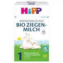 Hipp 1 Mleko początkowe z mleka koziego od urodzenia Bio - Mleko modyfikowane - miniaturka - grafika 1
