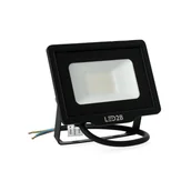 Lampy ogrodowe - Praktyczny Projektor Oświetleniowy Tokio 20W Czarny Barwa Zimnobiała - miniaturka - grafika 1