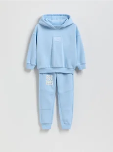 Reserved - Bawełniany komplet - jasnoniebieski - Bluzy i sweterki niemowlęce - miniaturka - grafika 1