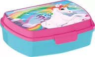 Lunch boxy - JEDNOROŻEC UNICORN PUDEŁKO Śniadaniowe Lunchbox Śniadaniówka - miniaturka - grafika 1