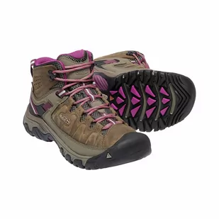 Buty trekkingowe damskie KEEN TARGHEE III MID WP - Buty trekkingowe damskie - miniaturka - grafika 3