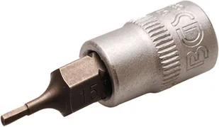 BGS wkładka bit 1/4 cala, 6-kątna, wewnętrzny 1,5 MM, 1 sztuki, 5152 - Klucze i nasadki - miniaturka - grafika 1