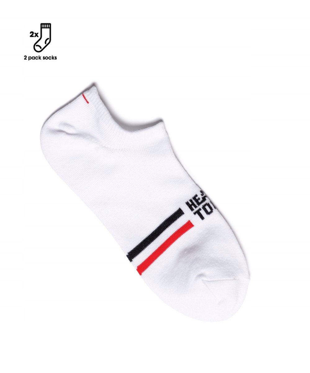 HEAVY TOOLS MĘSKIE SKARPETY STOPKI OMOL25 WHITE 42-46