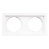 Lampy ogrodowe - Sufitowa lampa podtynkowa Spilio H190.05 Maxlight podwójna biała - miniaturka - grafika 1