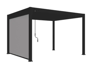 Pergoline Roleta przeciwsłoneczna do pawilonów Trumpf i Superior (Antracytowy, 3 m) - Garaże i wiaty - miniaturka - grafika 1