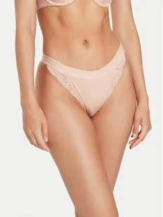 Guess Figi brazylijskie Jane O4YE00 PZ01C Beżowy - Majtki damskie - miniaturka - grafika 1