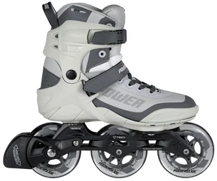 Powerslide, Rolki, Krypton Grey 100, rozmiar 44 - Rolki - miniaturka - grafika 1