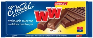 Wedel Czekolada mleczna z wafelkami orzechowymi WW - Czekolada - miniaturka - grafika 1