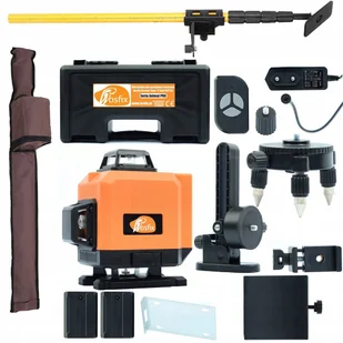 Poziomica laserowa Rosfix Orange Tiger 12 linii ROT12L w walizce z zestawem + Tyczka / statyw 350cm do poziomicy laserowej Rosfix - Poziomice laserowe Poziomica laserowa Rosfix Orange Tiger 12 linii ROT12L w walizce z zestawem + Tyczka / statyw 350cm do poziomicy laserowej Rosfix - Poziomice laserowe - miniaturka - grafika 1