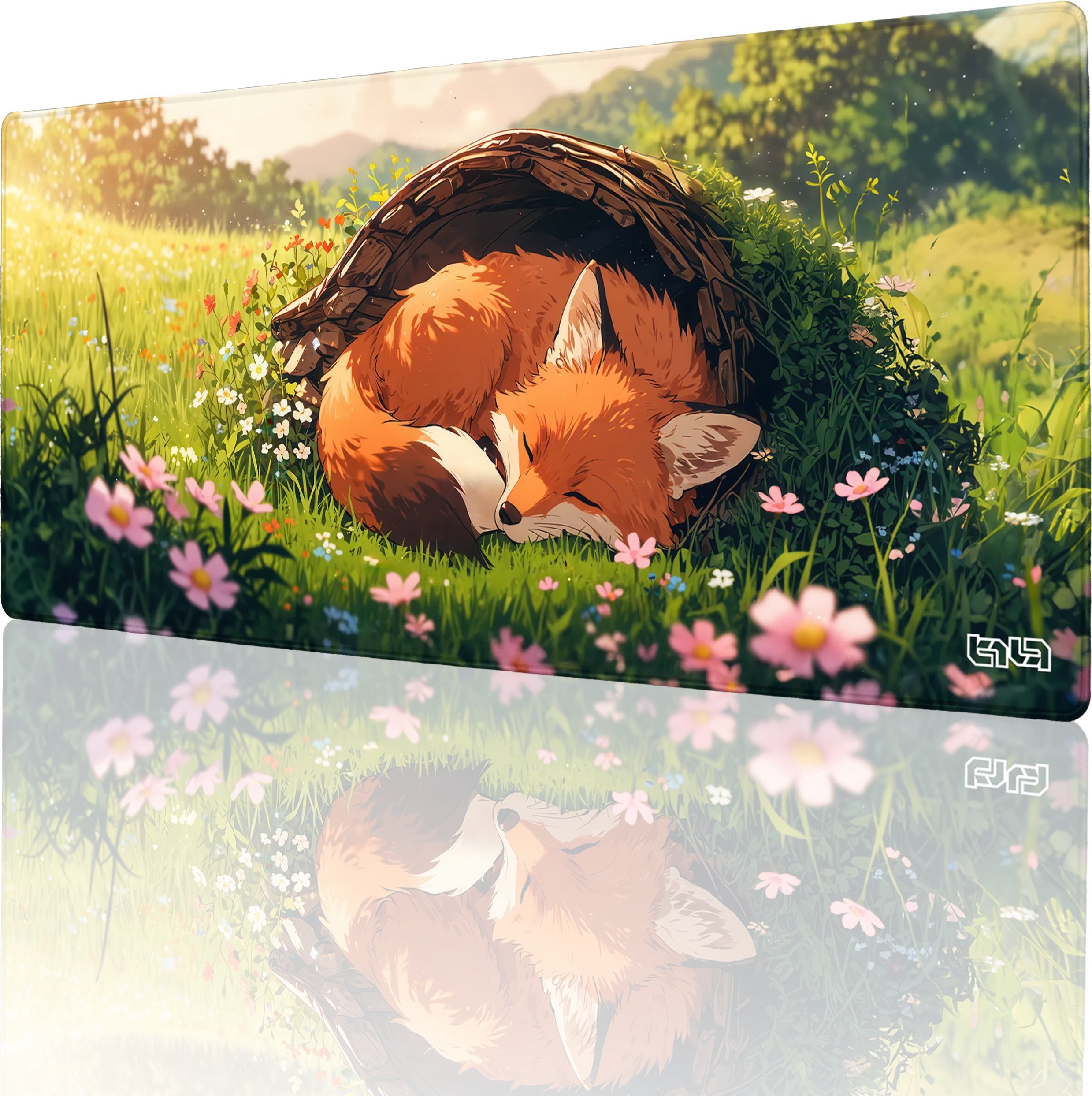 PODKŁADKA POD MYSZ MYSZKĘ Lisek w Norce 90x40 TILT Prezent Wytrzymała Duża