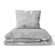 Pościel - ﻿POŚCIEL Z KORY 200x220cm PREMIUM 100% BAWEŁNA KORA Dmuchawiec szary - miniaturka - grafika 1