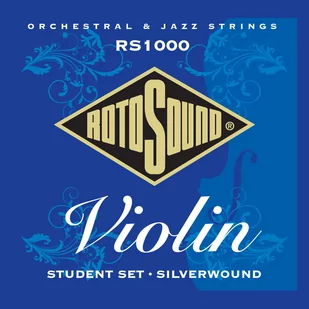 Rotosound rotos górne viloin struny skrzypce Student RS1000 RS1000 - Akcesoria do instrumentów smyczkowych - miniaturka - grafika 1