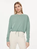 Bluzy damskie - Converse Bluza Chuck Taylor 10027021-A01 Zielony Regular Fit - miniaturka - grafika 1