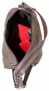 Plecak Skórzany MAGRE (PL) JOWITA Skóra Naturalna Licowa ZIEMISTY - Torebki damskie Plecak Skórzany MAGRE (PL) JOWITA Skóra Naturalna Licowa ZIEMISTY - Torebki damskie - miniaturka - grafika 3